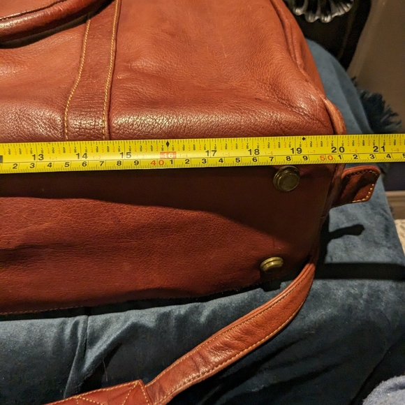 Canyon Outback leather carry on/briefcase - Picture 8 of 9